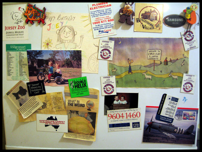 What's on your fridge door?