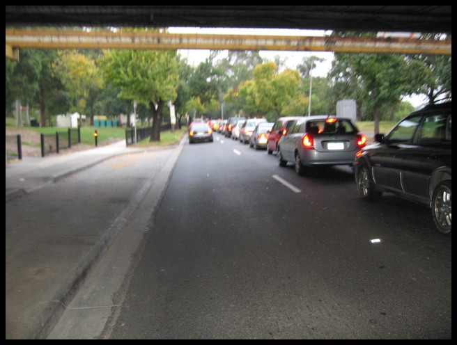 Traffic on Alexandra avenue could pose a challenge to the race